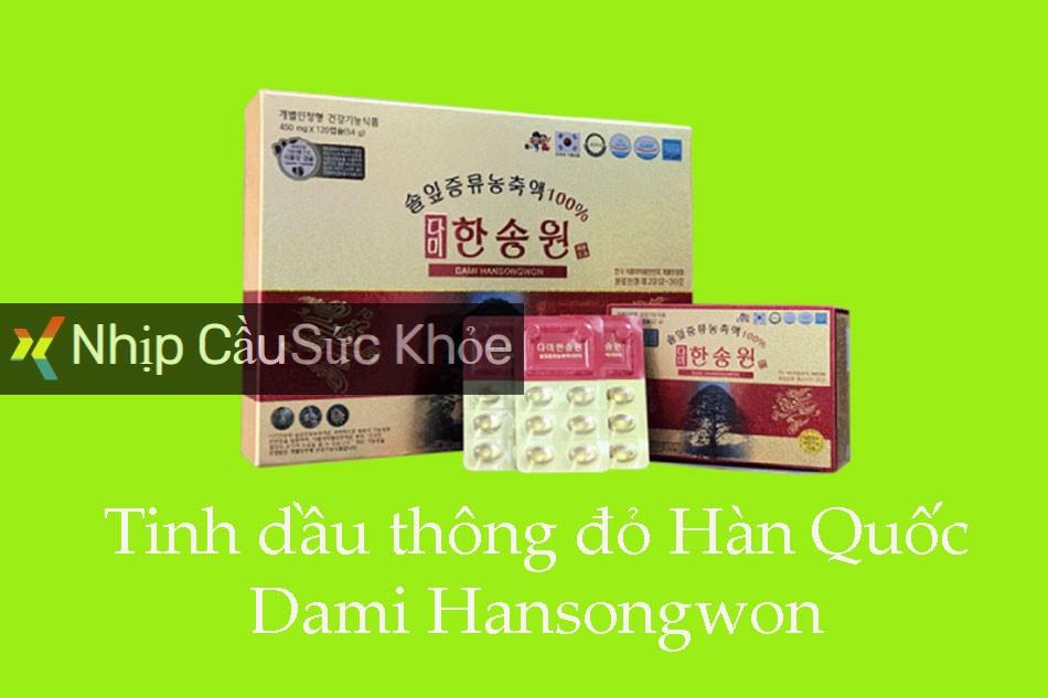 Tinh dầu thông đỏ Hàn Quốc Dami Hansongwon